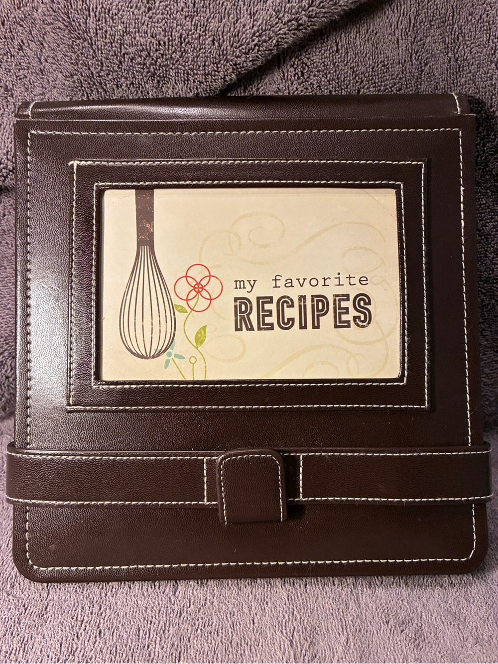 Creative Memories Picfolio Revipe Quick Album 8x8 Scrapbook Magnetic Closure